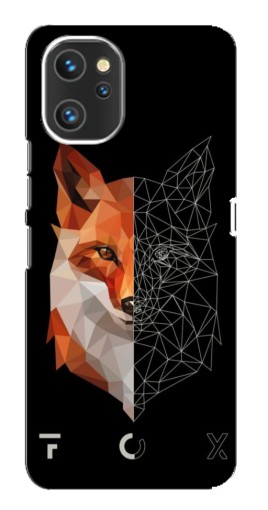 Чехол с печатью "Fox" для Umidigi A13