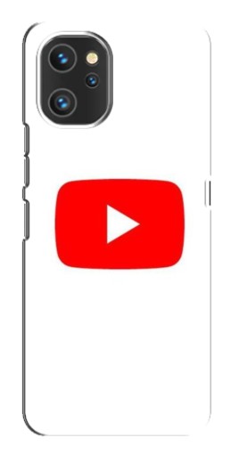 Силиконовый чехол с изображением "Красная кнопка" для Umidigi A13