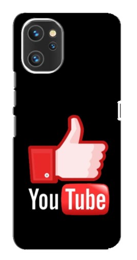 Чехол с картинкой "Лайк YouTube" для Umidigi A13