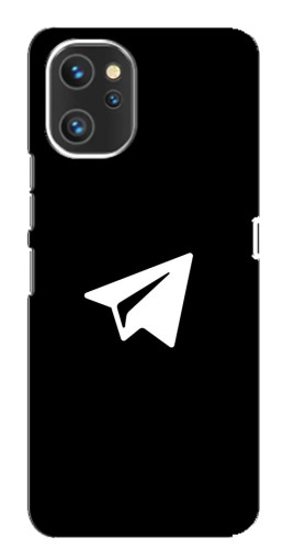 Чехол с картинкой "Лого Телеграм" для Umidigi A13