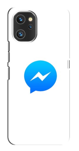 Чехол с принтом "messenger logo" для Umidigi A13