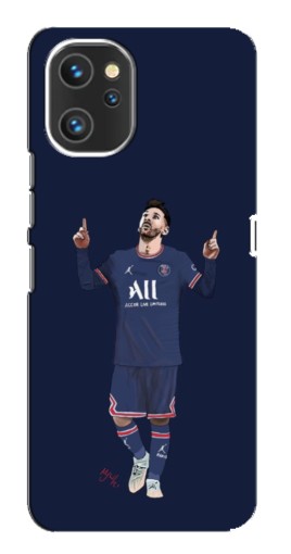 Силиконовый чехол с изображением "Месси в ПСЖ" для Umidigi A13