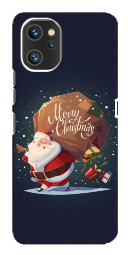 Силиконовый чехол с изображением "Санта с подарками" для Umidigi A13