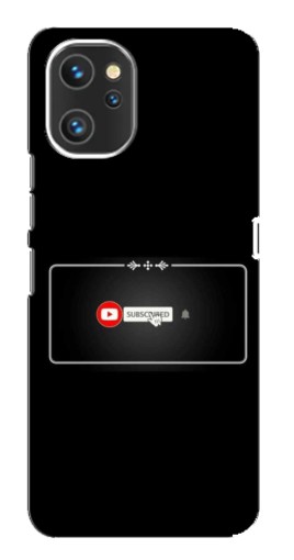 Силиконовый чехол с изображением "subscribed" для Umidigi A13