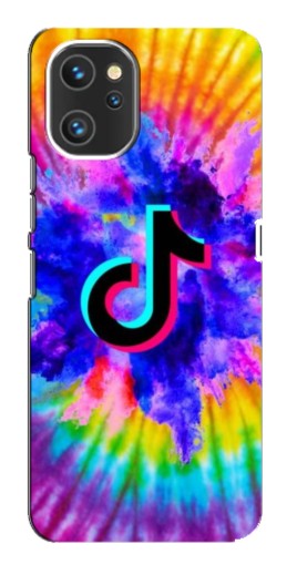 Чехол с принтом "TikTok в красках" для Umidigi A13