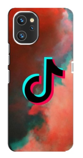 Силиконовый чехол с изображением "ТикТок в тучах" для Umidigi A13