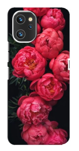 Силиконовый чехол с изображением "Яркие пионы" для Umidigi A13