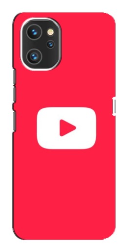 Чехол с печатью "YouTube Кнопка" для Umidigi A13