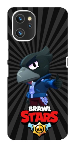 Чехол с печатью "Crow Brawl Stars" для Umidigi A13 Pro