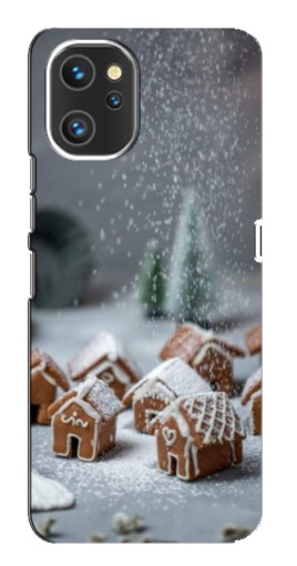 Чехол с печатью "Домики из пряников" для Umidigi A13 Pro