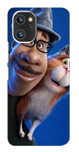 Силиконовый чехол с изображением "Джо и кот" для Umidigi A13 Pro