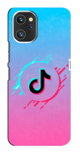 Чехол с картинкой "Нота ТикТок" для Umidigi A13 Pro