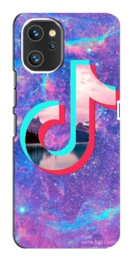 Чехол с печатью "ТикТок мраморный" для Umidigi A13 Pro