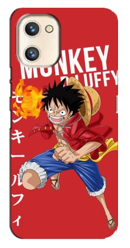 Чехол с печатью "Атакующий D Luffy" для Umidigi A13s