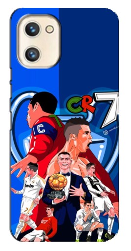 Силиконовый чехол с изображением "CR7" для Umidigi A13s