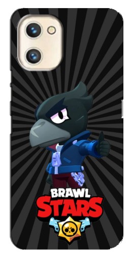 Силиконовый чехол с изображением "Crow Brawl Stars" для Umidigi A13s