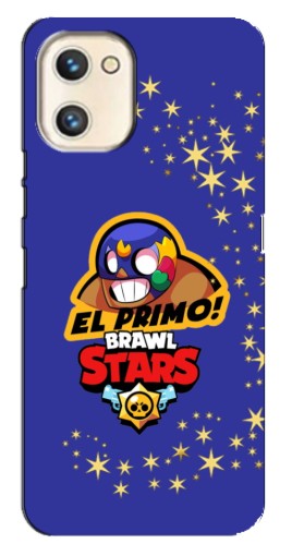 Чехол с принтом "El Primo в маске" для Umidigi A13s