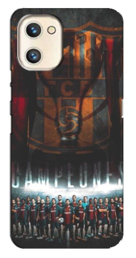 Чехол с принтом "FCB Campeones" для Umidigi A13s