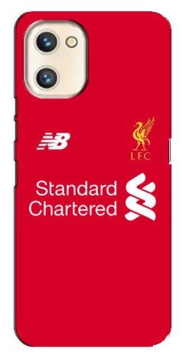 Силиконовый чехол с изображением "Форма Liverpool" для Umidigi A13s