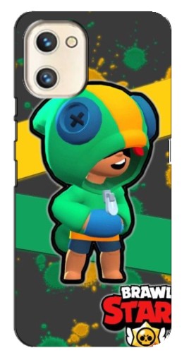 Силиконовый чехол с изображением "Leon Brawl Stars" для Umidigi A13s