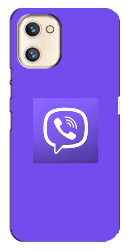 Чехол с принтом "Лого Viber" для Umidigi A13s