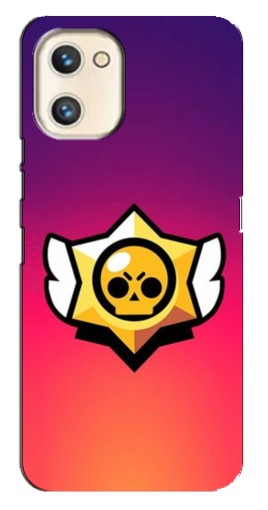 Чехол с принтом "Логотип Brawl Stars" для Umidigi A13s