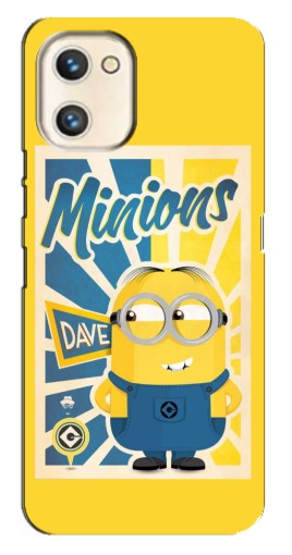 Чехол с принтом "Minions" для Umidigi A13s