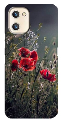 Чехол с печатью "Поле цветов" для Umidigi A13s