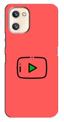 Чехол с печатью "Рисованная кнопка" для Umidigi A13s