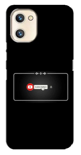 Чехол с принтом "subscribed" для Umidigi A13s