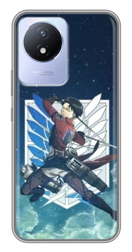 Чехол с печатью "Аккерман Леви" для Vivo Y02