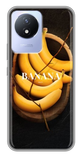 Чехол с печатью "Banana" для Vivo Y02