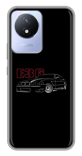 Чехол с печатью "BMW E36" для Vivo Y02