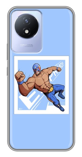 Чехол с картинкой "Боец El Primo" для Vivo Y02