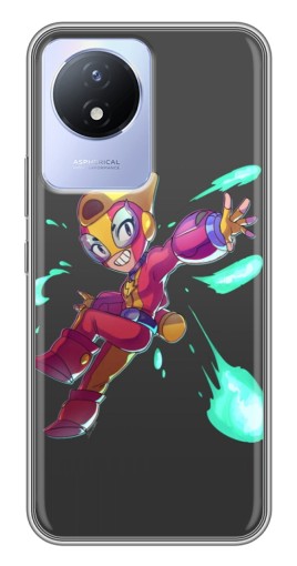 Чехол с принтом "Боец MAX" для Vivo Y02