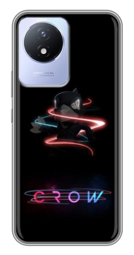 Чехол с печатью "Brawl Crow" для Vivo Y02