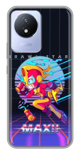 Чехол с картинкой "Brawl MAX" для Vivo Y02