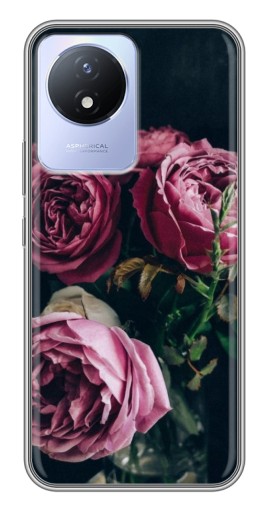 Чехол с принтом "Букет роз" для Vivo Y02