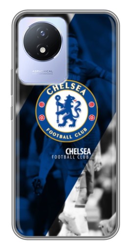 Силиконовый чехол с изображением "Club Chelsea" для Vivo Y02