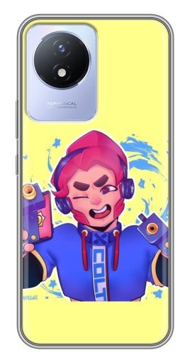 Силиконовый чехол с изображением "Colt Anime" для Vivo Y02