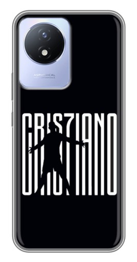 Чехол с принтом "Cristiano" для Vivo Y02