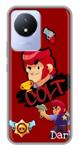 Чехол с картинкой "Dark Colt" для Vivo Y02