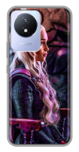 Силиконовый чехол с изображением "Дейнерис" для Vivo Y02