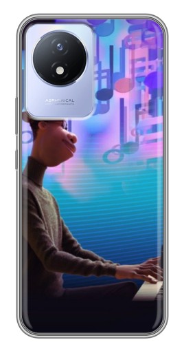 Чехол с печатью "Джейми Фокс" для Vivo Y02
