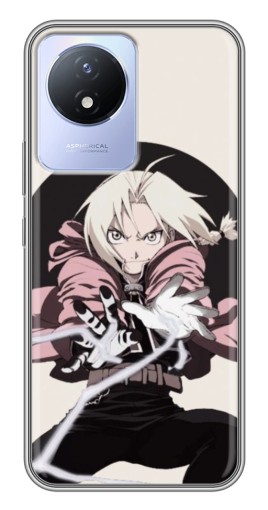 Силиконовый чехол с изображением "Эд Алхимик" для Vivo Y02