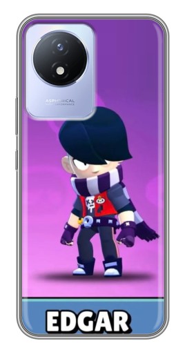 Чехол с печатью "EDGAR" для Vivo Y02