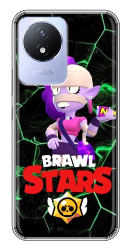 Силиконовый чехол с изображением "Emz Brawl Stars" для Vivo Y02
