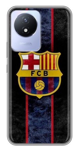 Чехол с принтом "FCB" для Vivo Y02