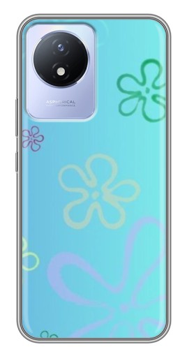Чехол с печатью "Фон" для Vivo Y02