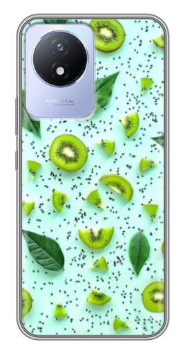 Чехол с принтом "Фон киви" для Vivo Y02